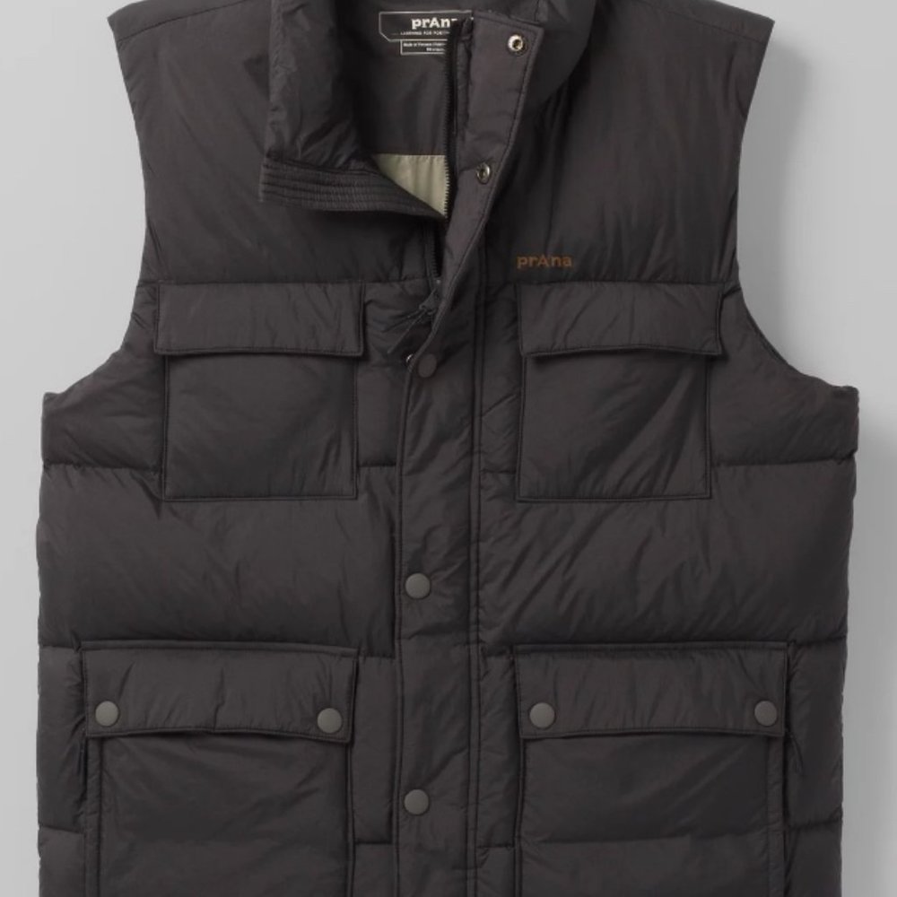Prana Red Slate Vest